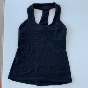 Lululemon mesh racerback tank black